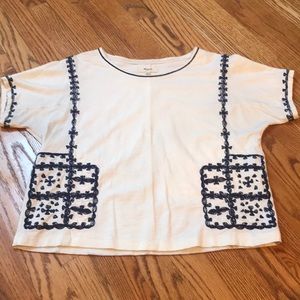 Madewell Embroidered Tee